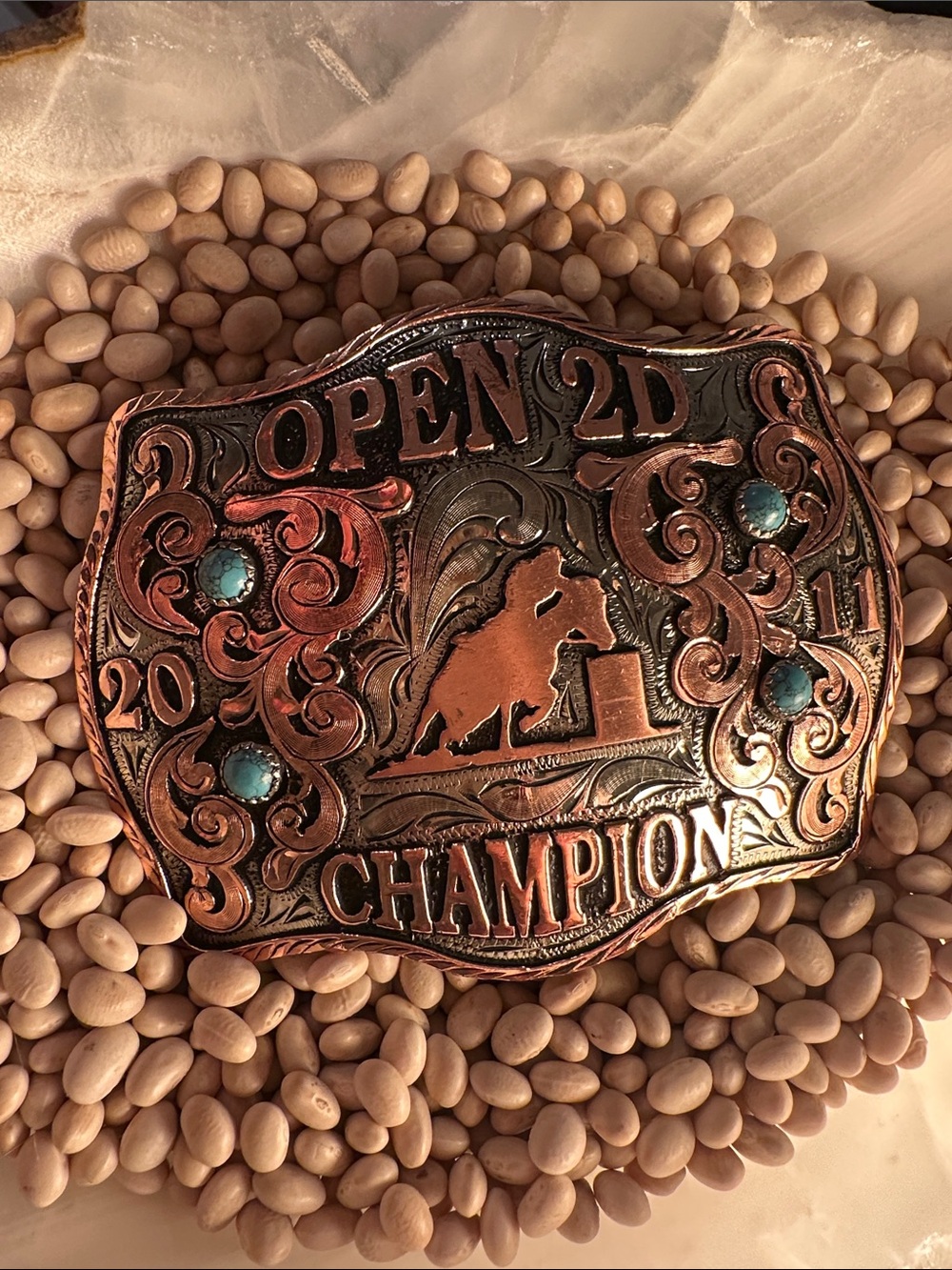 Sheridan Barrel Race Trophy Buckle